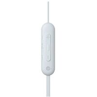 HEADPHONES WITH NECKBAND AND MIC WIRELESS IN-EAR-WHITE