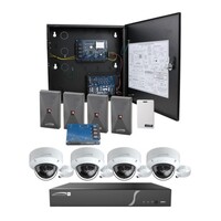 ACCESS CONTROL 4 DOOR SYSTEM & VIDEO INTEGRATED SYSTEM-BASIC POWER