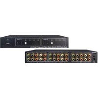 MATRIX 4 INPUT 2 OUTPUT COMPONENT VIDEO WITH STEREO AUDIO