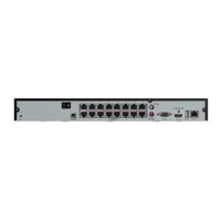 NVR 16CH 4K (8MP) W/POE AND 2 SATA - NDAA - 16TB