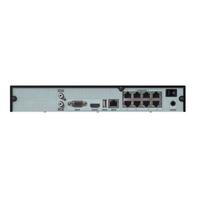 NVR 8 CHANNEL 4K H.265  WITH POE AND 1 SATA- 4TB