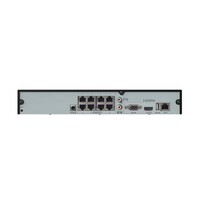 NVR 8 CHANNEL 4K H.265 NVR WITH POE AND 1 SATA- NDAA - 20TB HDD