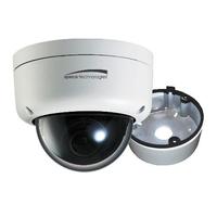 CAMERA 2MP ULTRA INTENSIFIER IP DOME CAMERA 3.6MM LENS INCLUDED JUNCTION BOX WHITE