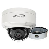 CAMERA 2MP 1080P INDOOR/OUTDOOR DOME IP CAMERA IR 2.8-12MM LENS INCLUDED JUNC BOX WHITE