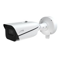 CAMERA 4MP IP BULLET WITH ADVANCED ANALYTICS AND LPR 8-32MM MOTORIZED LENS JUNC BOX WHITE