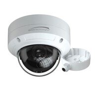 CAMERA IP 4MP DOME W/IR  2.8MM FIXED LENS INCL/JUNCTION BOX / NDAA COMPLIANT WHITE