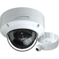 CAMERA 4K H.265 IP DOME WITH IR 2.8MM FIXED LENS W/JUNCTION BOX - WHITE HOUSING