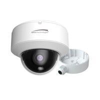 CAMERA 8MP/4K H.265 IP DOME WITH IR 2.8MM FIXED LENS W/JUNCTION BOX - WHITE HOUSING