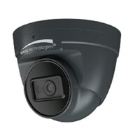 CAMERA 8MP IP TURRET CAMERA WITH IR 2.8MM FIXED LENS GREY NDAA