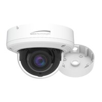 CAMERA 2MP HD-TVI DOME IR 2.8-12MM MOTORIZED LENS DUAL VOLTAGE INCLUDED JUNC BOX WHITE