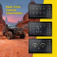 HEAD UNIT INTEGRATED 12.8" DISPLAY FOR WRANGLER JK 2011-2018