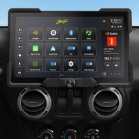 HEAD UNIT INTEGRATED 12.8" DISPLAY FOR WRANGLER JK 2011-2018