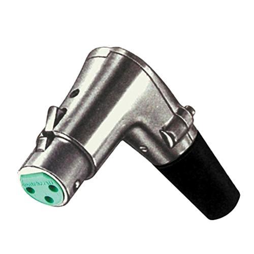 CONNECTOR XLR FEM 3 PIN RIGHT ANGLE
