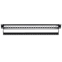 PATCH PANEL 1RU 24-PORT SHEILDED BLANK KEYSTONE