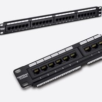 PATCH PANEL CAT6 24-PORT UNSHIELDED