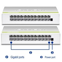 SWITCH 24-PORT GIGABIT GREENNET