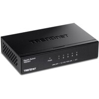 SWITCH 5-PORT GIGABIT SWITCH /W METAL CASE