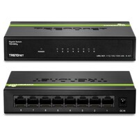 SWITCH 8-PORT GIGABIT GREENNET  (METAL)