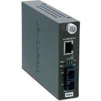 CONVERTER INTELLIGENT 10/100BASE-TX TO 100BASE-FX SINGLE MODE FIBER (60KM)