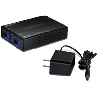CONVERTER FIBER MEDIA 1000BASE-T TO DUAL SFP WITH REDUNDANT MODE