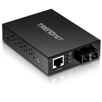 CONVERTER MEDIA 1000BASE-T TO 1000-SX GIGABIT ETHERNET RJ45 TO MULTIMODE SC FIBER 100/1000MBPS