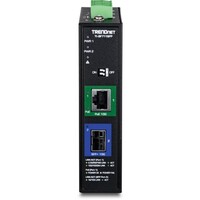 CONVERTER MEDIA INDUSTRIAL 10G SFPPlus TO 10G POEPlusPlus
