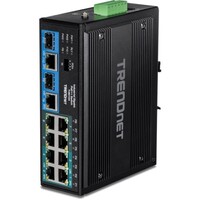 SWITCH 10-PORT (4)GB POE++ (4)POE+ (2)NON POE GIGABIT INDUSTRIAL DIN-RAIL MOUNT