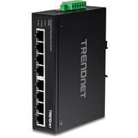 SWITCH 8-PORT INDUSTRIAL FAST ETHERNET DIN-RAIL