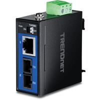 CONVERTER HARDENED INDUSTRIAL 1000BASE-LX MULTI-MODE SC FIBER CONVERTER