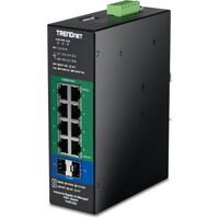 SWITCH 10-PORT INDUSTRIAL GIGABIT L2 MANAGED POEPlus DIN-RAIL SWITCH 24 - 57V