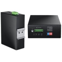 SWITCH 10-PORT INDUSTRIAL GIGABIT L2 MANAGED POEPlus DIN-RAIL SWITCH 24 - 57V
