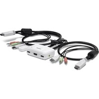 KVM SWITCH 2-PORT HDMI