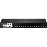 KVM 8-PORT USB/PS2 RACK MOUNT SWITCH