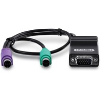 KVM SWITCH CAT5 PS/2 SERVER INTERFACE