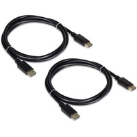 CABLE 6 FT. DISPLAYPORT 1.2 CABLE - 2 PACK