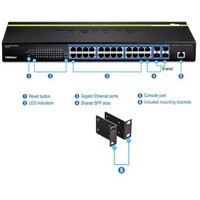 SWITCH  24-PORT GIGABIT LAYER 2