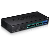 SWITCH 10-PORT GIGABIT WEB SMART  POE+