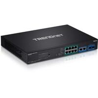 SWITCH 12-PORT GIGABIT POE+ SMART SURVEILLANCE SWITCH