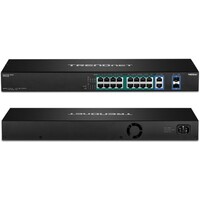 SWITCH 18-PORT GIGABIT HIGH POWER POE+ SWITCH 440W POE BUDGET