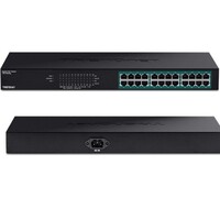 SWITCH 24-PORT GREENNET GIGABIT POE+  (370W)