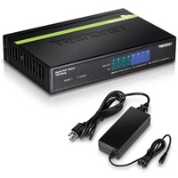 SWITCH 8-PORT GREENNET GIGABIT POE+  (4 POE+/ 4 NON-POE)