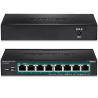 SWITCH 8PORT GIGABIT EDGESMART POE SWITCH 61W