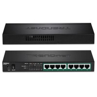 SWITCH 8-PORT GIGABIT (8)POE+  (120W)