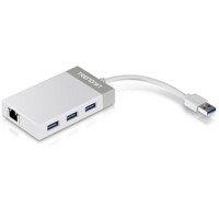 ADAPTER USB 3.0 TO GIGABIT ETHERNET ADAPTER + USB HUB