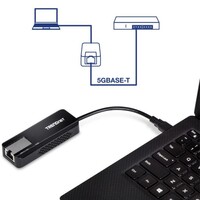 ADAPTER USB-C 3.1 TO 5GBASE-T ETHERNET ADAPTER