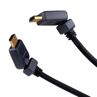 CABLE HDMI 6' W/SWIVEL CONNECTORS