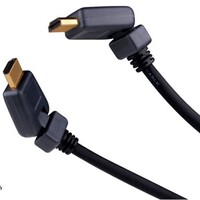 CABLE HDMI W/ETHERNET FLAT SWIVELING 12' BULK PACK