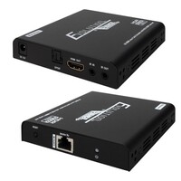 SPLITTER 1 X 4 HDMI OVER CAT 5E/6 WITH HDMI LOOPOUT RECEIVERS INCLUDED