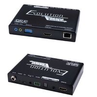 SYSTEM HDMI OVER IP CAN BE SET TO TRANSMITTER OR RECEIVER