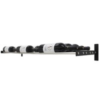 WINE RACK 3 BOTTLES DEEP WALL-MOUNTED HORIZONTAL DISPLAY